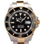 Rolex GMT-Master II 126718GRNR (2022) - Zwart wijzerplaat 40mm Geelgoud (1/8)