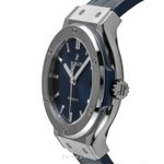 Hublot Classic Fusion Blue 565.NX.7170.LR (2022) - 38mm Titanium (5/8)