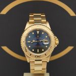 Rolex Yacht-Master 40 16628 (1996) - Blauw wijzerplaat 40mm Geelgoud (1/7)