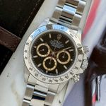 Rolex Daytona 16520 (1996) - Zwart wijzerplaat 40mm Staal (1/8)