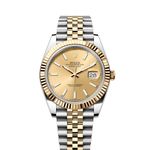 Rolex Datejust 41 126333 (2024) - Champagne dial 41 mm Gold/Steel case (1/1)