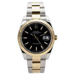 Rolex Datejust 41 126333 (2017) - Black dial 41 mm Gold/Steel case (2/8)