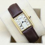 Cartier Tank Vermeil 590005 (Unknown (random serial)) - White dial 23 mm Unknown case (1/8)