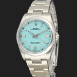 Rolex Oyster Perpetual 36 126000 (2023) - Turquoise dial 36 mm Steel case (1/8)