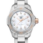 TAG Heuer Aquaracer Lady WBP1450.BA0622 (2023) - White dial 30 mm Steel case (2/3)