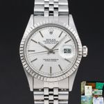 Rolex Datejust 36 16030 (1986) - 36mm Staal (1/8)