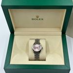 Rolex Lady-Datejust 279160 (2024) - Pink dial 28 mm Steel case (4/8)