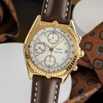 Breitling Chronomat 81950 (1992) - Zilver wijzerplaat 39mm Geelgoud (3/8)