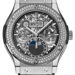 Hublot Classic Fusion Aerofusion 547.NX.0170.LR.1104 (2026) - Transparant wijzerplaat 42mm Titanium (1/1)