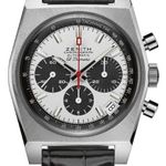 Zenith El Primero 03.A384.400/21.C815 (2026) - Wit wijzerplaat 37mm Staal (1/1)