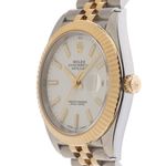 Rolex Datejust 41 126333 (2018) - White dial 41 mm Gold/Steel case (4/7)
