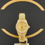 Rolex Lady-Datejust 69178 (1984) - Goud wijzerplaat 26mm Geelgoud (1/6)