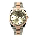 Rolex Datejust 41 126331 (2022) - Roze wijzerplaat 41mm Staal (1/7)