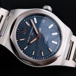 Girard-Perregaux Laureato 81010-11-431-11A (2021) - Blue dial 43 mm Steel case (5/8)