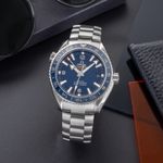 Omega Seamaster Planet Ocean 232.90.44.22.03.001 (2017) - Blauw wijzerplaat 44mm Titanium (1/8)