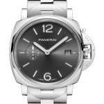 Panerai Luminor Due PAM01387 (2026) - Grijs wijzerplaat 42mm Staal (1/1)