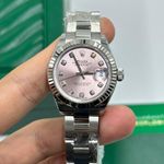 Rolex Lady-Datejust 279174 (2025) - Roze wijzerplaat 28mm Staal (9/10)