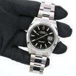 Rolex Datejust 41 126300 (Onbekend (willekeurig serienummer)) - Zwart wijzerplaat 41mm Staal (2/6)