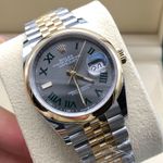 Rolex Datejust 36 126203 (2023) - Grijs wijzerplaat 36mm Staal (5/7)