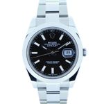 Rolex Datejust 41 126300 (2024) - Zwart wijzerplaat 41mm Staal (1/6)