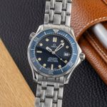 Omega Seamaster Diver 300 M 2561.80.00 (1995) - Blauw wijzerplaat 36mm Staal (3/8)