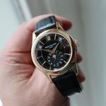 Patek Philippe Annual Calendar 5205R (2021) - Zwart wijzerplaat 41mm Roségoud (3/3)