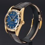 Rolex Datejust 36 16018 (1988) - Blue dial 36 mm Yellow Gold case (4/8)