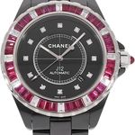 Chanel J12 H2018 (Unknown (random serial)) - Black dial 42 mm Ceramic case (2/5)