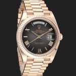 Rolex Day-Date 40 228235 (2024) - Grey dial 40 mm Rose Gold case (4/8)