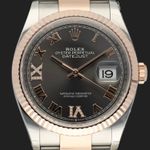 Rolex Datejust 36 126231 (2024) - Grijs wijzerplaat 36mm Goud/Staal (2/8)