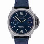 Panerai Luminor Marina Automatic PAM00282 (2008) - Blauw wijzerplaat 40mm Titanium (1/5)