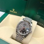 Rolex Datejust 41 126334 (2024) - Grey dial 41 mm Steel case (8/8)