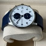 IWC Portuguese Chronograph IW371620 (2024) - Wit wijzerplaat 41mm Staal (5/7)