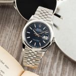 Rolex Datejust 36 126200 (Unknown (random serial)) - Blue dial 36 mm Steel case (3/8)