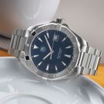TAG Heuer Aquaracer 300M WAY1112 (2015) - Blue dial 41 mm Steel case (2/8)