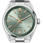 TAG Heuer Carrera Lady WBN2312.BA0001 (2025) - Groen wijzerplaat 36mm Staal (1/1)
