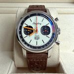 Breitling Top Time A233101A1A1X1 (2021) - Silver dial 41 mm Steel case (1/2)