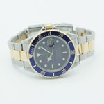 Rolex Submariner Date 116613 (1996) - Blue dial 40 mm Gold/Steel case (3/8)