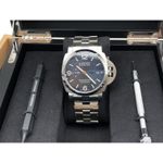 Panerai Luminor Marina PAM01316 (2023) - Blauw wijzerplaat 44mm Staal (2/8)