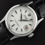 Rolex Oyster Perpetual Date 6518 (1957) - Zilver wijzerplaat 34mm Staal (3/7)