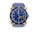 Bell & Ross BR 03-92 Steel BR0392-D-BU-ST/SRB (2024) - Blauw wijzerplaat 42mm Staal (2/2)