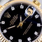 Rolex Datejust 31 68273 (1988) - Black dial 31 mm Gold/Steel case (2/8)