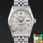 Rolex Datejust 36 16234 (1989) - 36mm Staal (1/8)