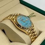 Rolex Day-Date 36 128238 (2024) - Blauw wijzerplaat 36mm Geelgoud (7/8)