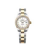 Rolex Lady-Datejust 279383RBR (2025) - White dial 28 mm Gold/Steel case (1/1)