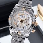 Breitling Chronomat 44 IB0110 (Onbekend (willekeurig serienummer)) - Wit wijzerplaat 44mm Staal (3/8)