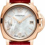 Panerai Luminor Due PAM01280 (2026) - Wit wijzerplaat 38mm Roodgoud (1/1)
