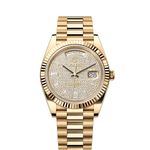 Rolex Day-Date 40 228238 (2023) - Diamond dial 40 mm Yellow Gold case (1/8)