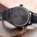 TAG Heuer Carrera Lady WAR1113.FC6392 (Unknown (random serial)) - Black dial 39 mm Steel case (2/8)