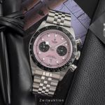 Tudor Black Bay Chrono 79360N (Unknown (random serial)) - Pink dial 41 mm Steel case (3/8)
